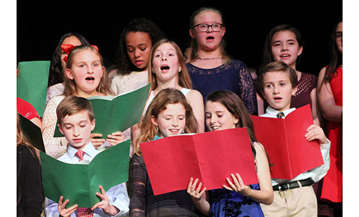 The Saint Peter School, Merchantville, Christmas concert.
