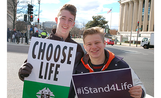 The March for Life in Washington, D.C. on Jan. 27 became a youth movement for the Diocese of Camden and other faith communities around the globe, with youth groups and campus ministries making the trip down I-95 to fight for life.

Photo by Peter G. Sánchez
