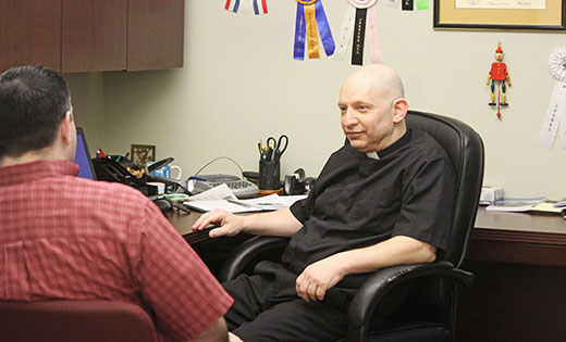Father John Stabeno has joined Catholic Charities’ Addiction Healing program after working with addicted individuals and their loved ones for over 30 years.