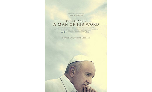 This is the art for the movie "Pope Francis: A Man of His Word." 
 
(CNS/Focus)