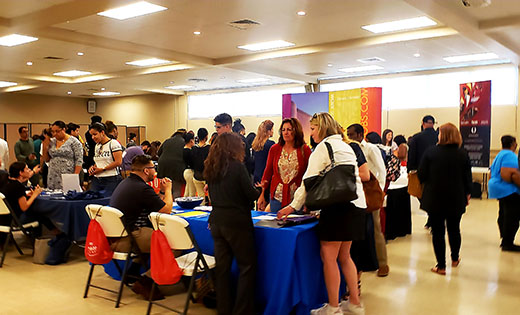 On May 21, more than 400 job-seekers attended Catholic Charities’ first-ever job fair in Atlantic City, organized by the agency’s Atlantic City Employment Assistance Program.