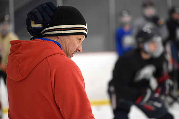 Gloucester Catholic High School announced April 12 that Tom Bunting is leaving his position as ice hockey coach. (Mark Zimmaro)