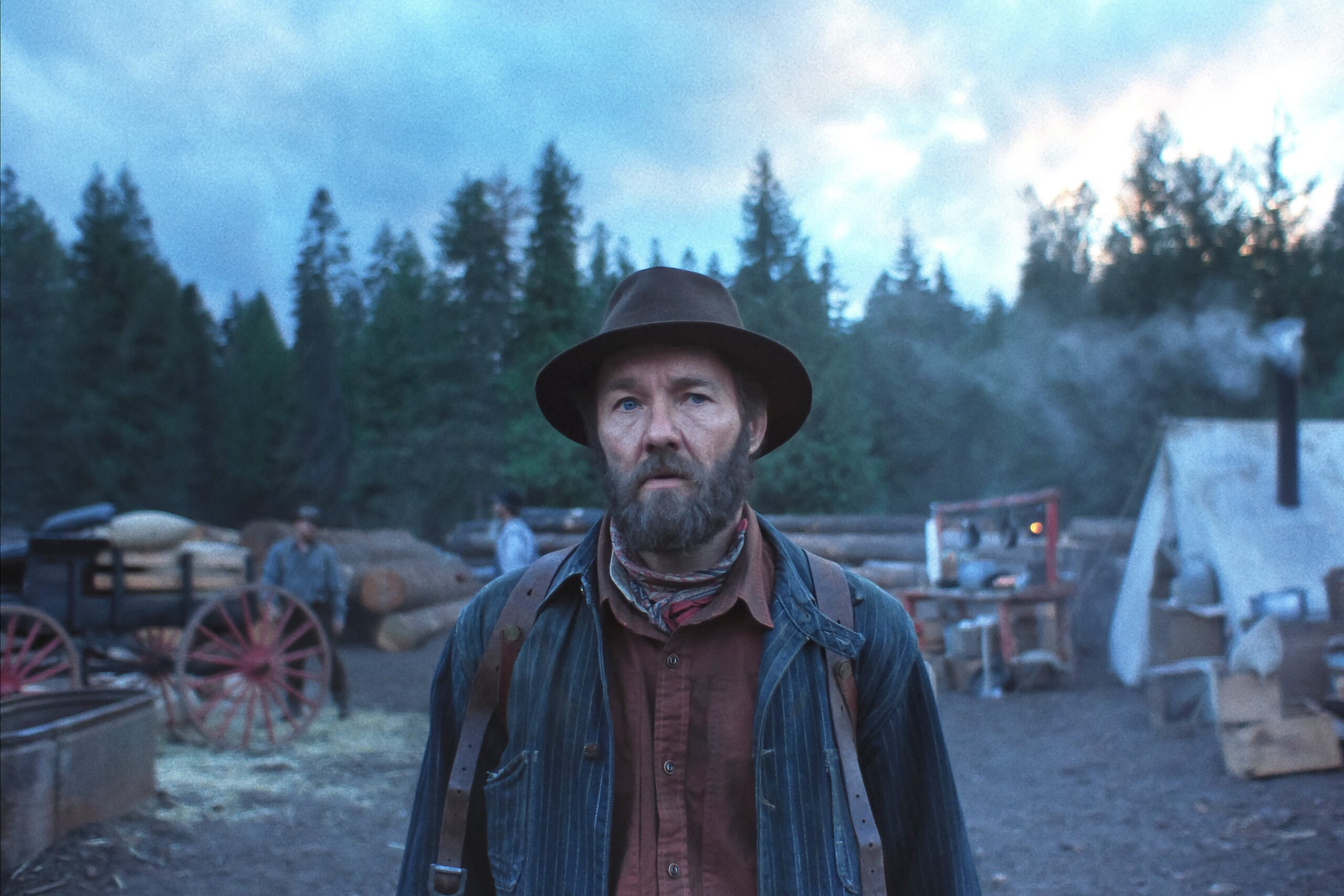Joel Edgerton portrays Robert Grainier in the Netflix movie "Train Dreams." The movie tells the story of Grainier, a logger and railroad worker who leads a life of quiet grace as he experiences love and loss during an era of monumental change in early 20th-century America. (OSV News photo/courtesy Netflix)
