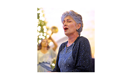 Rosemary Alvino sings at a Christmas concert Dec. 7 at St. Michael Church, Minotola. Originally from Malaga, Alvino has performed with opera companies throughout the United States, and sang before St. John Paul II at the Vatican in 1998. For the past seven years Alvino has made her home in Cuernavaca, Mexico, where she has a voice studio. 

Photo by Alan M. Dumoff, more photos, http://ccdphotolibrary.smugmug.com