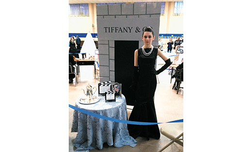 Megan Sholette portrays Audrey Hepburn in the 1961 film “Breakfast at Tiffany’s” during the wax museum held at the Paulsboro campus of Guardian Angels School last month. Also on display, represented by students, were John Hancock, Robert E. Lee and Cleopatra, among others. Students portrayed prominent historical figures from Egyptian, Babylonian, Biblical and American history. They created a bibliographic poster with historical information and dressed themselves as their historical figure. They also brought in props and created museum-style pieces for their presentations.