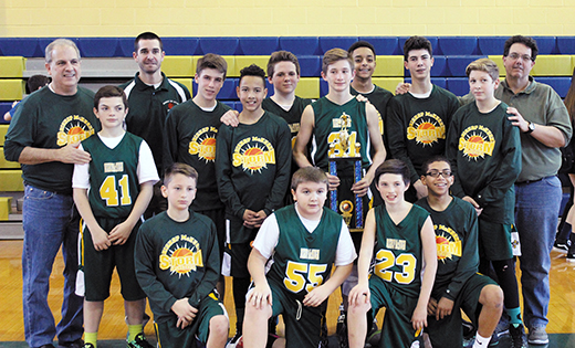 The boys varsity basketball team at Bishop McHugh Regional Catholic School recently won the Atlantic/Cape Catholic League Championship, held at Holy Spirit High School, Absecon. The team also won the Optimist Tournament.