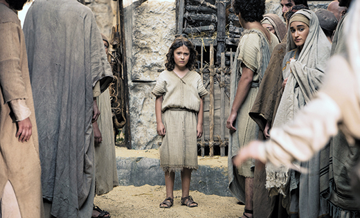 Adam Greaves-Neal stars in a scene from the movie “The Young Messiah.”

CNS photo/Focus