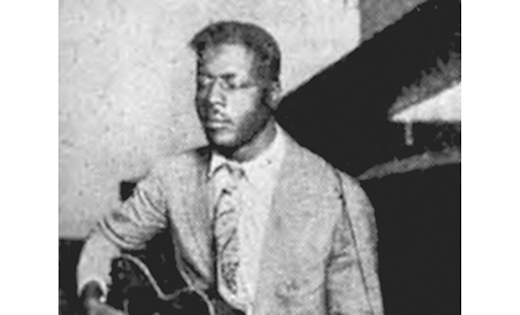 The only known photograph of Blind Willie Johnson, one of many musicians who will be featured in a presentation at Blessed Teresa Parish, Collingswood, on April 24.