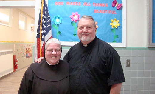 Father Dave Grover and Sister Jerilyn Einstein