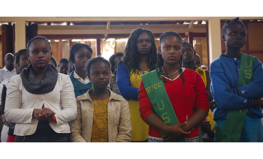 CNS photo/Dai Kurokawa, EPA


Young people pray during Mass in 2015 at Saint Joseph the Worker Catholic Church in Nairobi, Kenya.