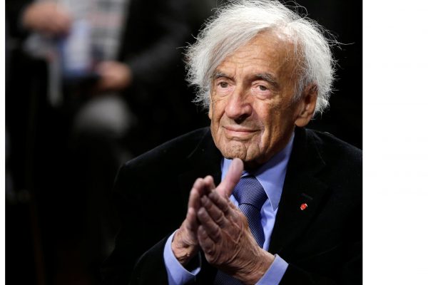 Nobel Laureate Elie Wiesel, a Holocaust survivor and author who fought for peace, human rights and simple human decency, died July 2 at his New York home at age 87. He is pictured in a 2015 photo. (CNS photo/Gary Cameron, Reuters) See OBIT-WIESEL July 5, 2016.