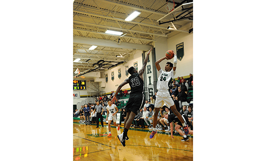 Camden Catholic (Cherry Hill) defeated visiting Bishop Eustace (Pennsauken), 55-49 in boys’ basketball on Jan. 21.


Photo by Alan M. Dumoff