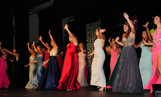 Juniors and Seniors of Absecon’s Holy Spirit High School went back to the past last Sunday evening, participating in their school’s Pre-Prom Fashion Show “Journey into the 80’s.”  Backed by retro 80s hits, students modeled hot trends from local dress establishments.


Photo by Alan M. Dumoff