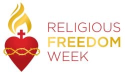 This is the logo for Religious Freedom Week. The observance begins June 22 this year. (CNS photo/courtesy USCCB) See USCCB-RELIGIOUS-FREEDOM-WEEK June 19, 2020.