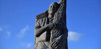 A statue of Matt Talbot is seen in Dublin Aug. 24. Talbot, a 19th-century Irish laborer and saint-in-the-making, could be a new role model for those seeking freedom from addiction.