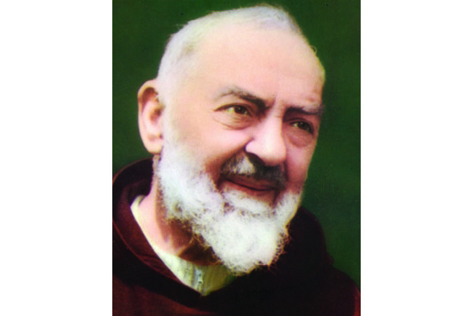 Pope Francis plans to mark the 50th anniversary of the death of St. Pio of Pietrelcina and the 100th anniversary of Padre Pio receiving the stigmata by visiting the famed Italian saint's hometown and the pediatric oncology ward of the hospital he founded. Padre Pio is pictured in an undated portrait. (CNS file photo) See POPE-PADRE-PIO Dec. 19, 2017.