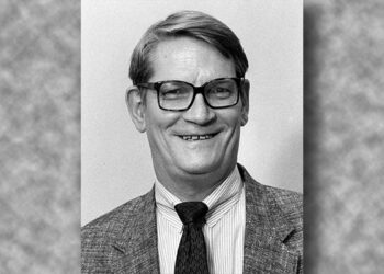 Louis "Lou" Baldwin, a Catholic journalist known by generations of Philadelphia Catholics for his bylines for 35 years, is seen in this undated photo. He died Oct. 18, 2021, in Philadelphia at age 86. (CNS photo/courtesy the Robert S. Halvey Collection, the Catholic Historical Research Center of the Archdiocese of Philadelphia via CatholicPhilly.com)