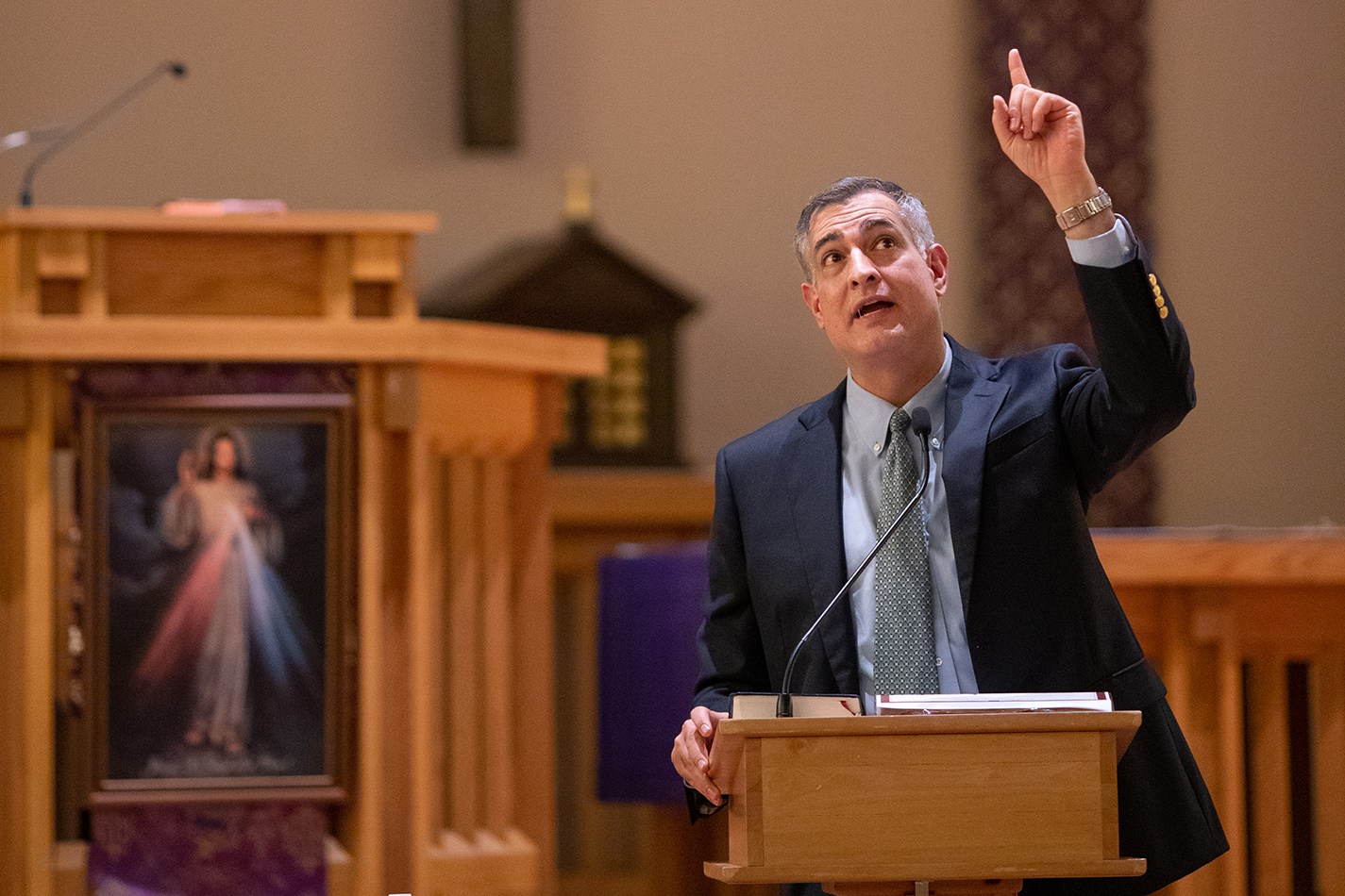 at the Church of the Assumption, in Galloway, NJ on Wednesday, March 9, 2022.