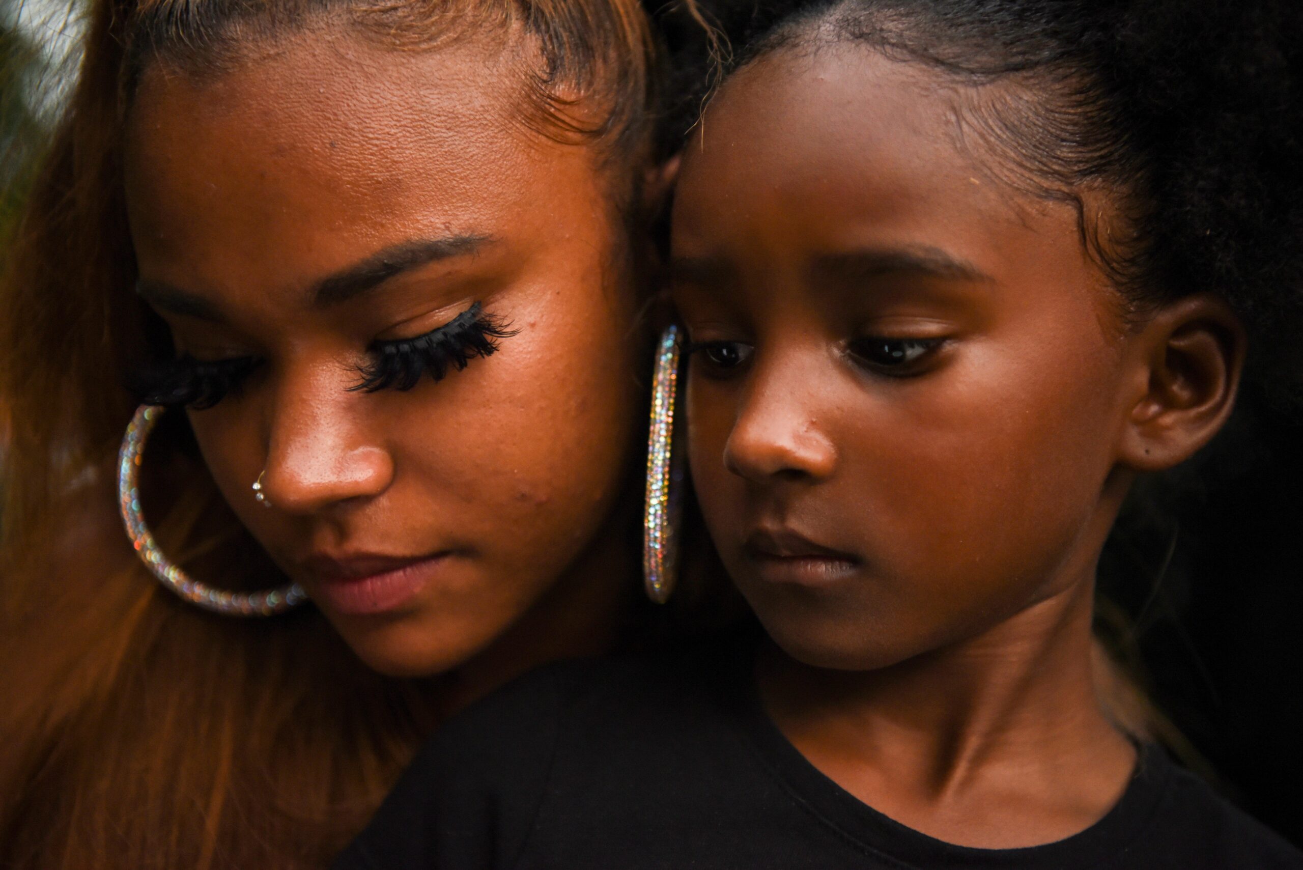 People are seen in Houston June 19, 2020. The date, known as Juneteenth, honors the end to slavery in the United States and is considered the longest-running African American holiday. (CNS photo/Callaghan O'Hare, Reuters) See YOUNG-PEOPLE-FLOYD-PROTESTS June 24, 2020.