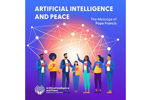 The Dicastery for Promoting Integral Human Development published this graphic Dec. 14, 2023, marking the release of Pope Francis' message for World Peace Day Jan. 1, 2024. (CNS photo/Dicastery for Promoting Integral Human Development)
