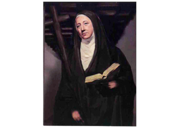 An image of Argentine Blessed María Antonia de Paz Figueroa, known as "Mama Antula," who was canonized by Pope Francis in St. Peter's Basilica at the Vatican Feb. 11, 2024. (CNS photo/courtesy of Archdiocese of Buenos Aires)
