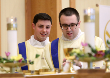 Rite of Ordination to the Order of Deacon for Timothy Mulranen and Thomas Piro, Saint Joseph Church in Sea Isle City, N.J., Saturday, May 11, 2024.