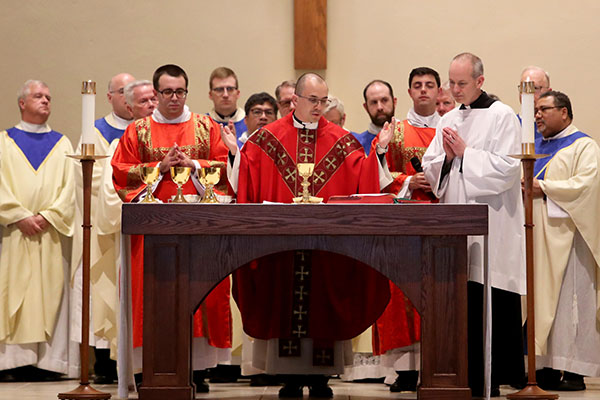First Mass of Father Ricardo Lozano Cruz, Saint Damien Parish, Saint Augustine Church, Ocean City, N.J., Sunday, May 19, 2024.