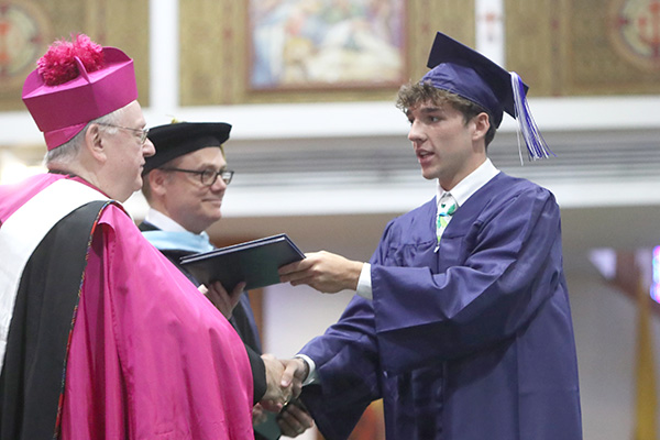 Wildwood Catholic Academy Mass and graduation with Bishop Sullivan at St. Ann Church in Wildwood, N.J., Tuesday, June 4, 2024.