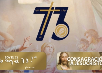 "Yo Soy el 73" es una iniciativa lanzada por El Sembrador-Nueva Evangelización (ESNE), una cadena de medios católicos con sede en EE.UU., que prepara a los fieles a consagrarse a Jesucristo a través de la lectura de los Evangelios, el rezo del Rosario, el ayuno semanal y sesiones de formación virtual. (Foto OSV News/cortesía de El Sembrador)
