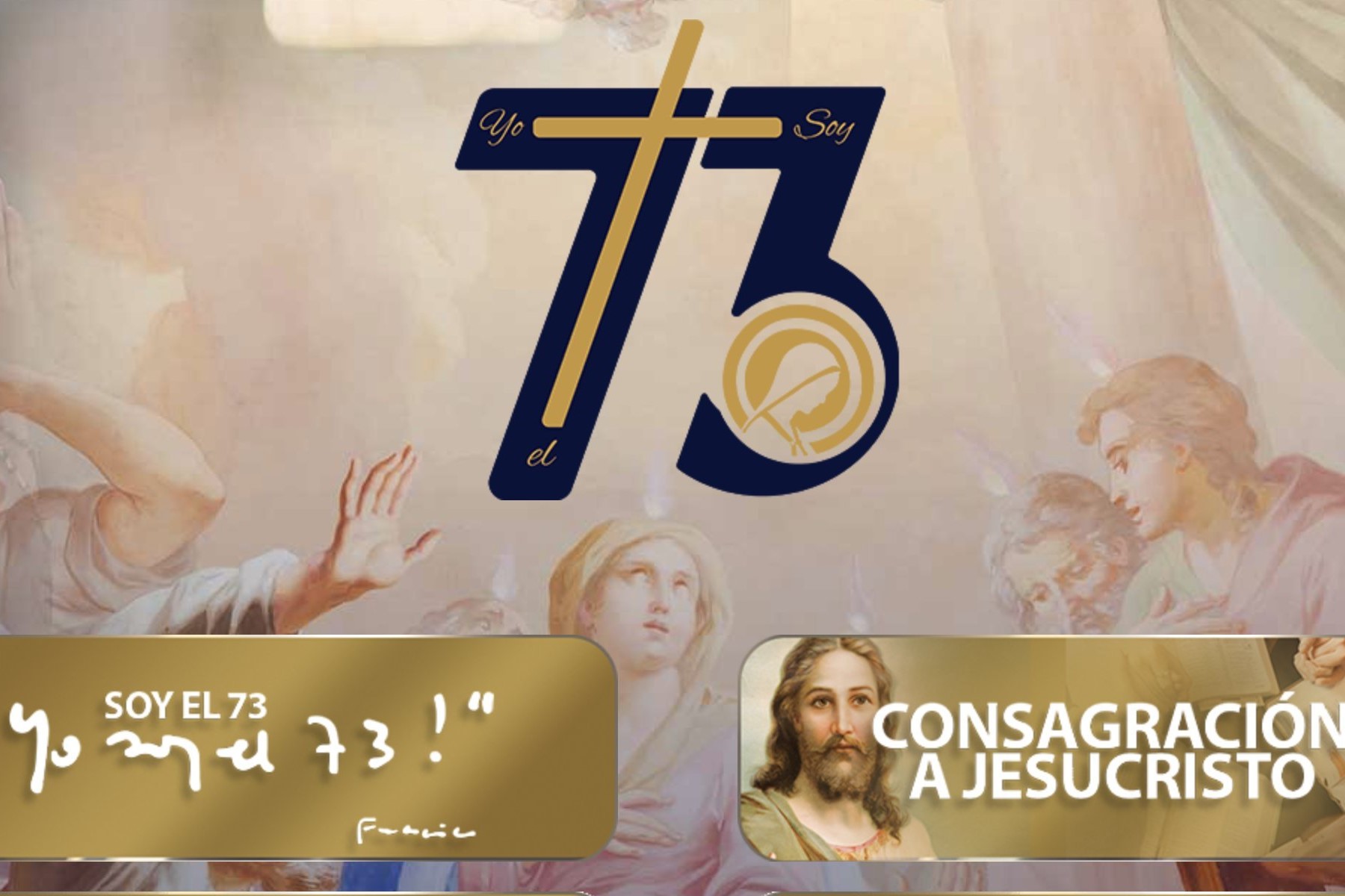 "Yo Soy el 73" es una iniciativa lanzada por El Sembrador-Nueva Evangelización (ESNE), una cadena de medios católicos con sede en EE.UU., que prepara a los fieles a consagrarse a Jesucristo a través de la lectura de los Evangelios, el rezo del Rosario, el ayuno semanal y sesiones de formación virtual. (Foto OSV News/cortesía de El Sembrador)