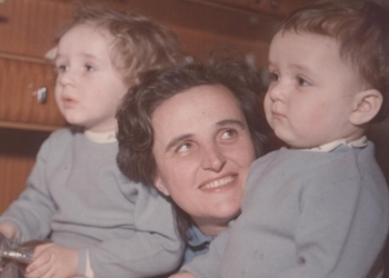 St. Gianna Beretta Molla is seen with her children in this 1959 photo. The Italian doctor and mother, who sacrificed her own life for the life of her child, was canonized by Pope John Paul II in 2004. (OSV News photo/courtesy Diocese of Springfield)