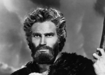 Charlton Heston stars as Moses in a scene from the movie "The Ten Commandants."  (OSV News photo/ABC)