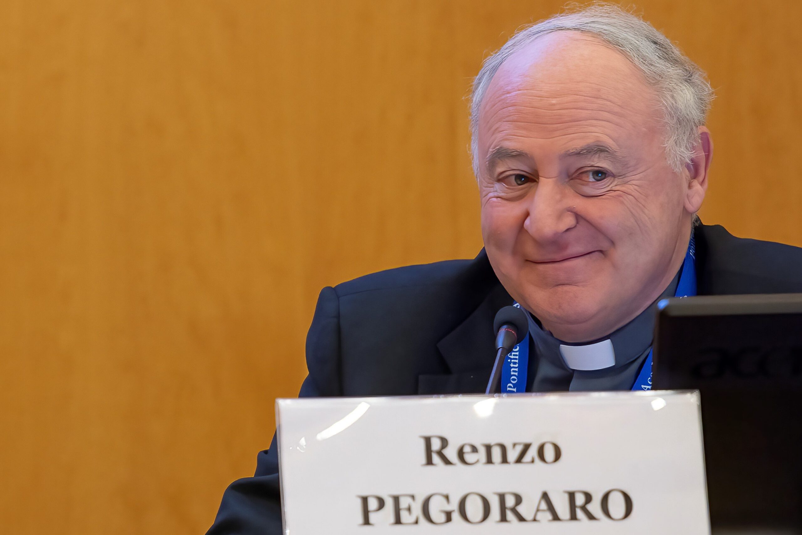 Father Renzo Pegoraro, who was named president of the Pontifical Academy for Life by Pope Leo XIV May 27, 2025, is seen in an undated file photo. (CNS photo/courtesy of the Pontifical Academy for Life)
