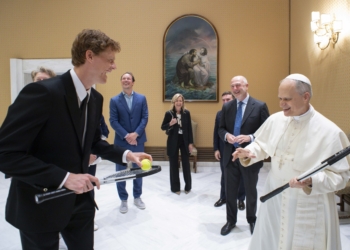 POPE-TENNIS-SINNER