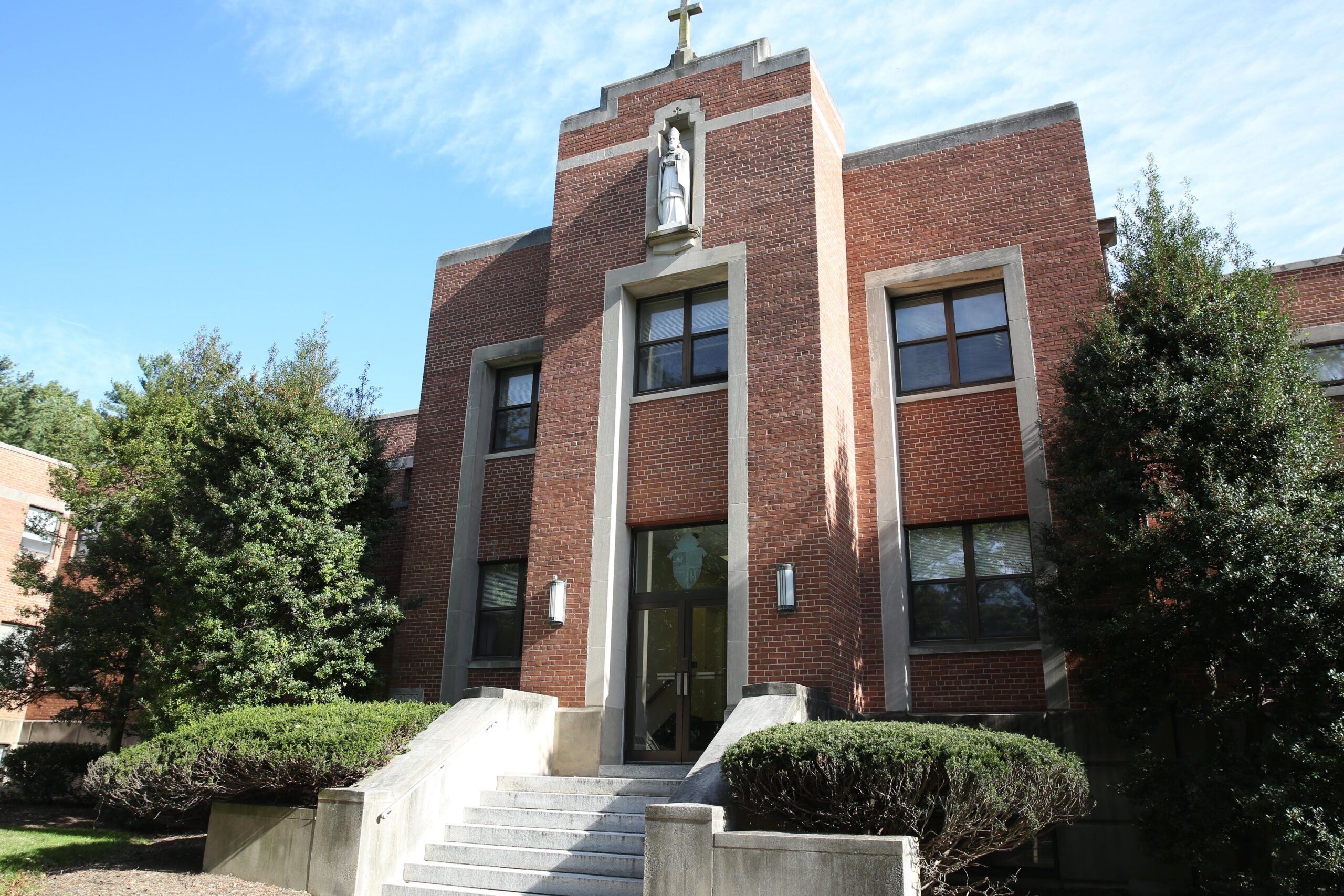 The Archdiocese of Washington's Pastoral Center is seen in this file photo. It is located in Hyattsville, Md. Citing "crippling economic challenges" faced by the pastoral center, Washington Cardinal Robert W. McElroy announced June 5, 2025, cuts in cut spending, layoffs and a restructure of departments. (OSV News file photo/courtesy Jaclyn Lippelmann, Catholic Standard)