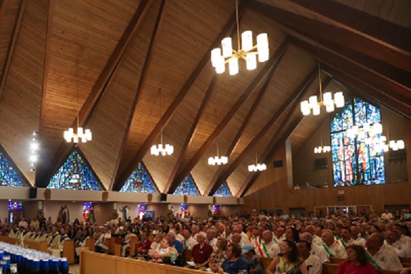 Inside Saint Joseph Church, Hammonton. (Photo - Lori M. Nichols)