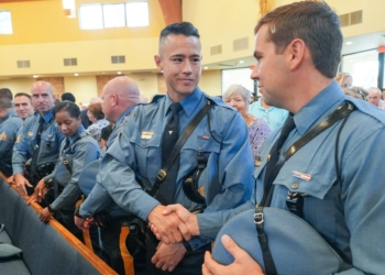 Diocese of Camden Blue Mass honoring local Law Enforcement and First Responders at Our Lady of Hope Parish in Blackwood, Monday Sept. 29, 2025.