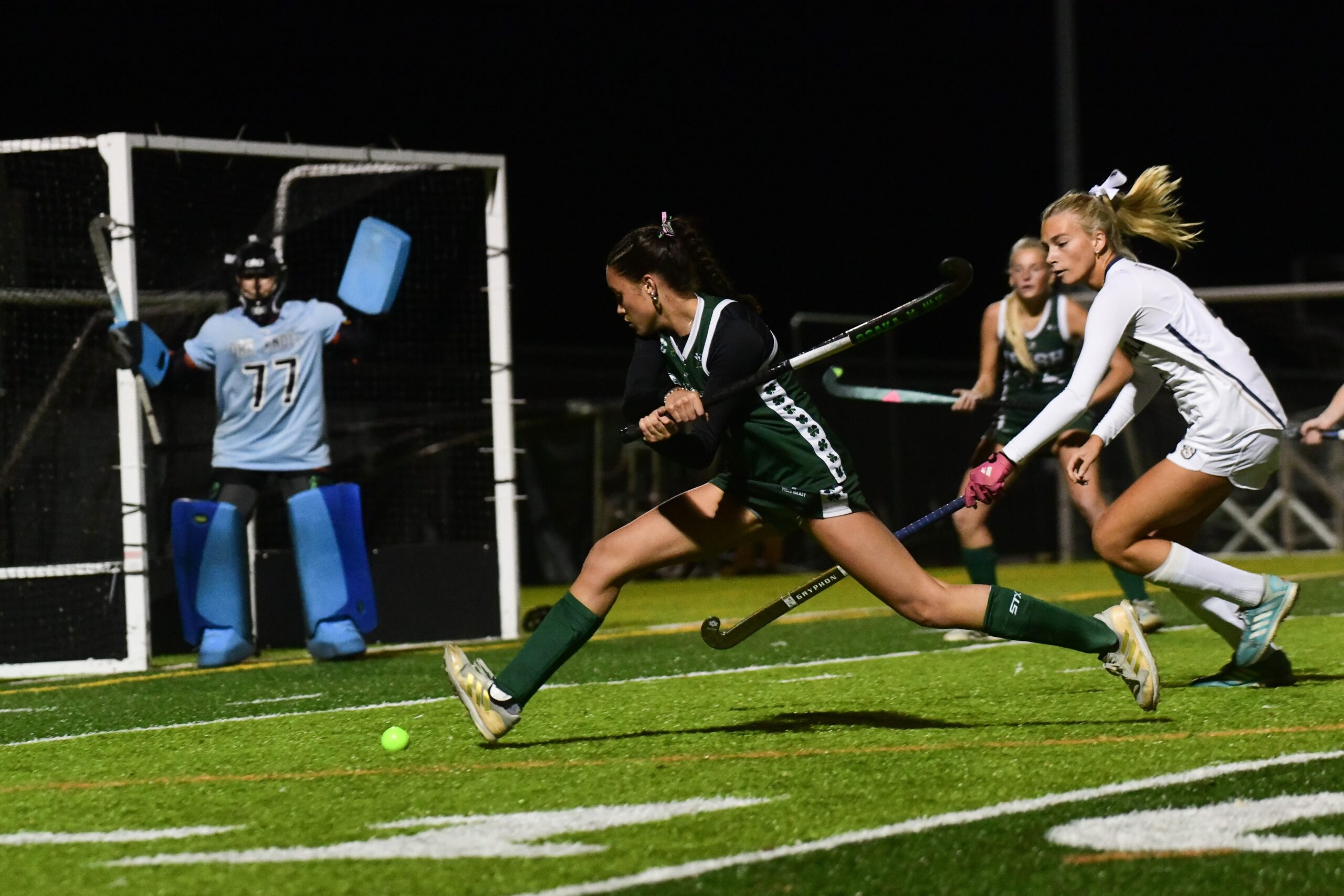 Photos by Joe Warner
Camden Catholic senior Savannah Freeland winds up for a shot in the Non-Public state championship game at Bordentown High School on Nov. 15. 
