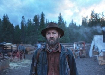 Joel Edgerton portrays Robert Grainier in the Netflix movie "Train Dreams." The movie tells the story of Grainier, a logger and railroad worker who leads a life of quiet grace as he experiences love and loss during an era of monumental change in early 20th-century America. (OSV News photo/courtesy Netflix)