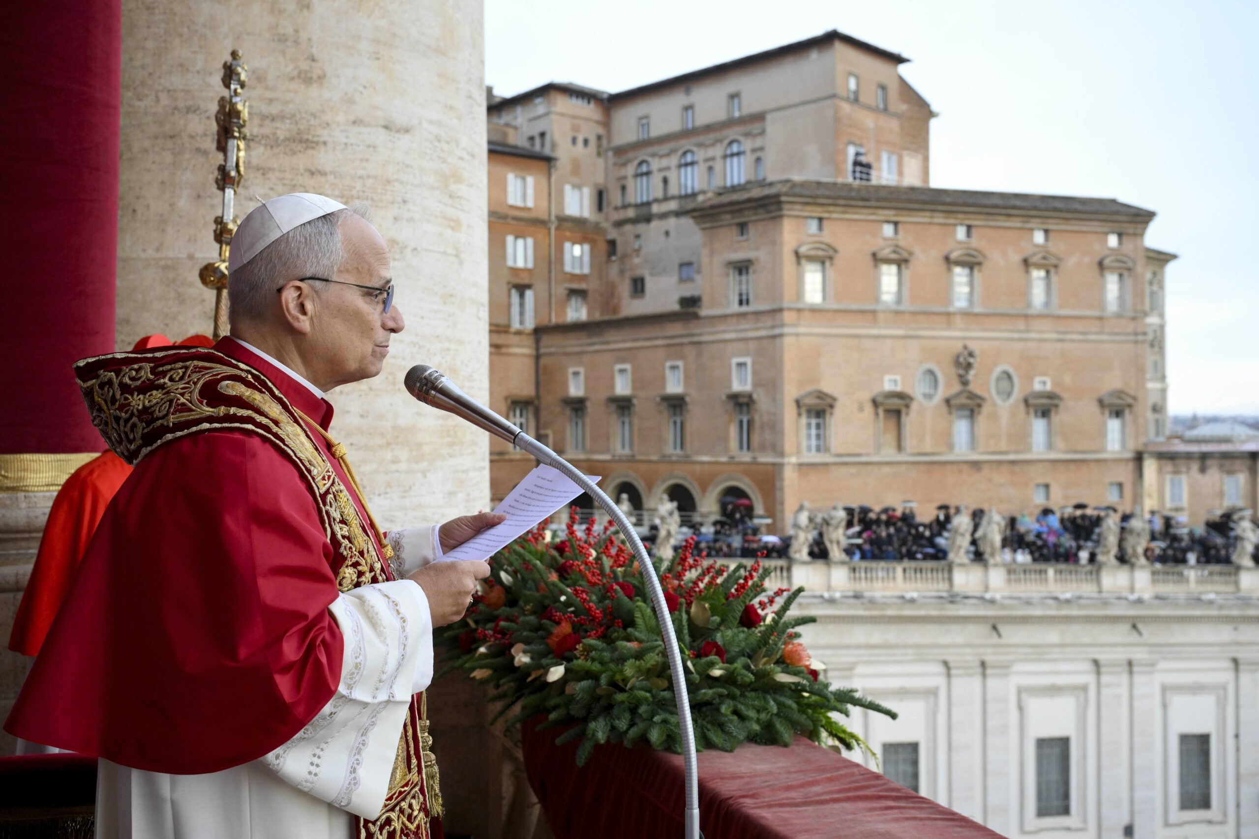‘Responsibility the sure way to peace,’ Pope Leo says in Christmas message