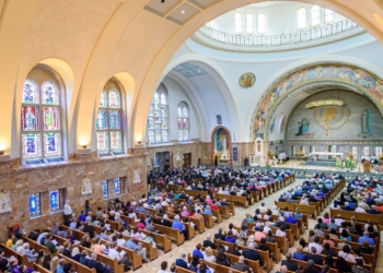 The National Shrine of St. Elizabeth Ann Seton in Emmitsburg, Md., is seen in this undated photo. The historic shrine launched its America 250 programming with a Jan. 4, 2025, Mass celebrating its patron saint and the feast of the Epiphany. (OSV News photo/courtesy The National Shrine of Saint Elizabeth Ann Seton)