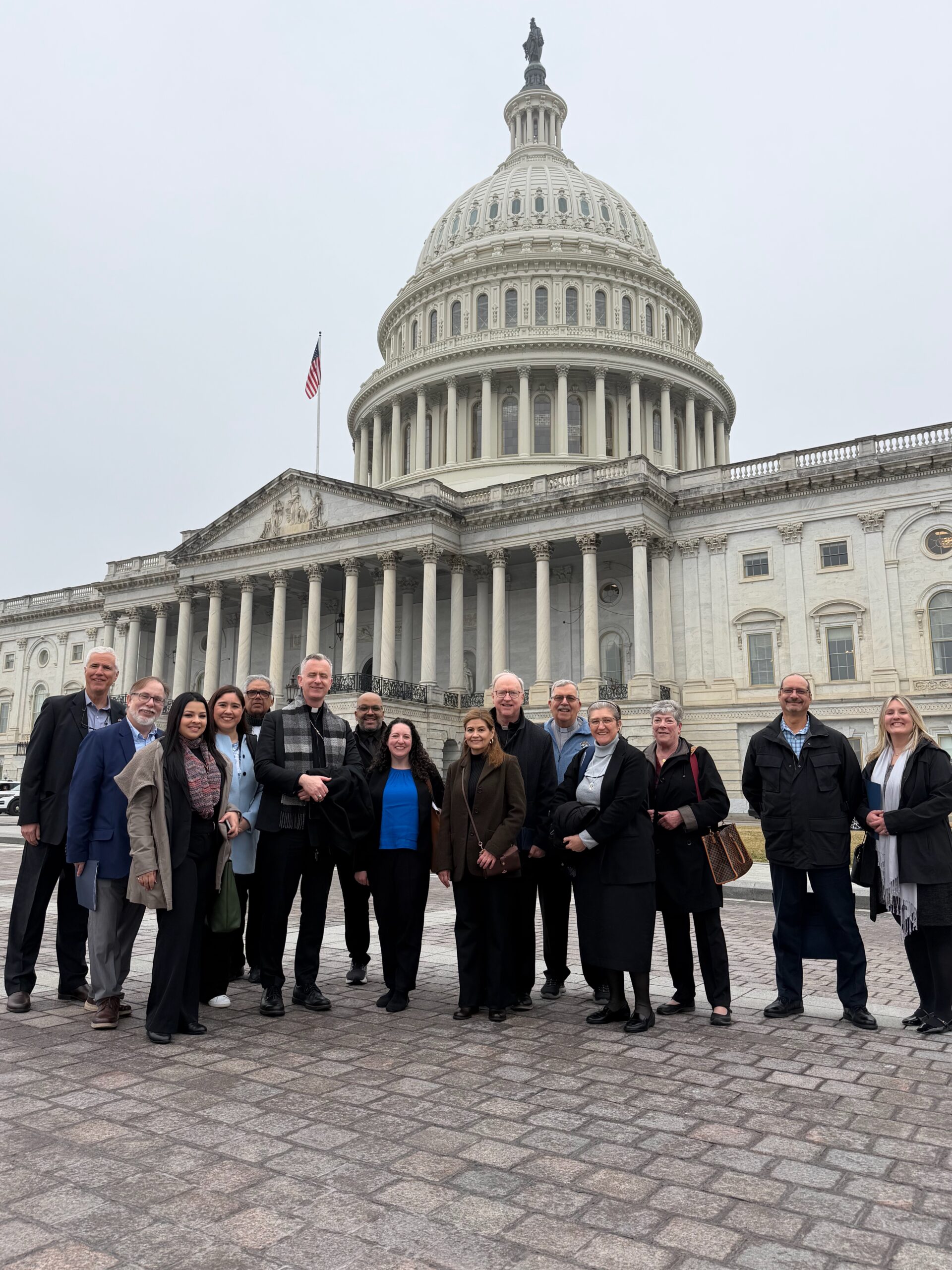 Una delegación diocesana se reúne con legisladores en Washington