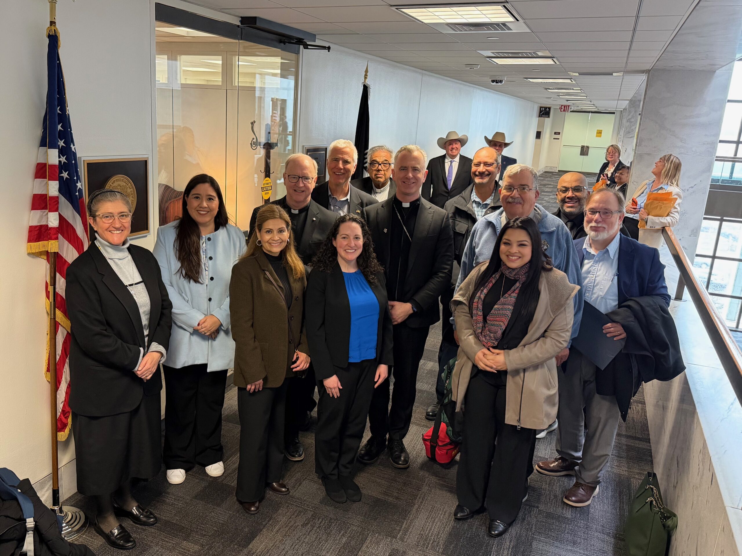 Diocesan delegation meets with lawmakers in Washington, D.C.