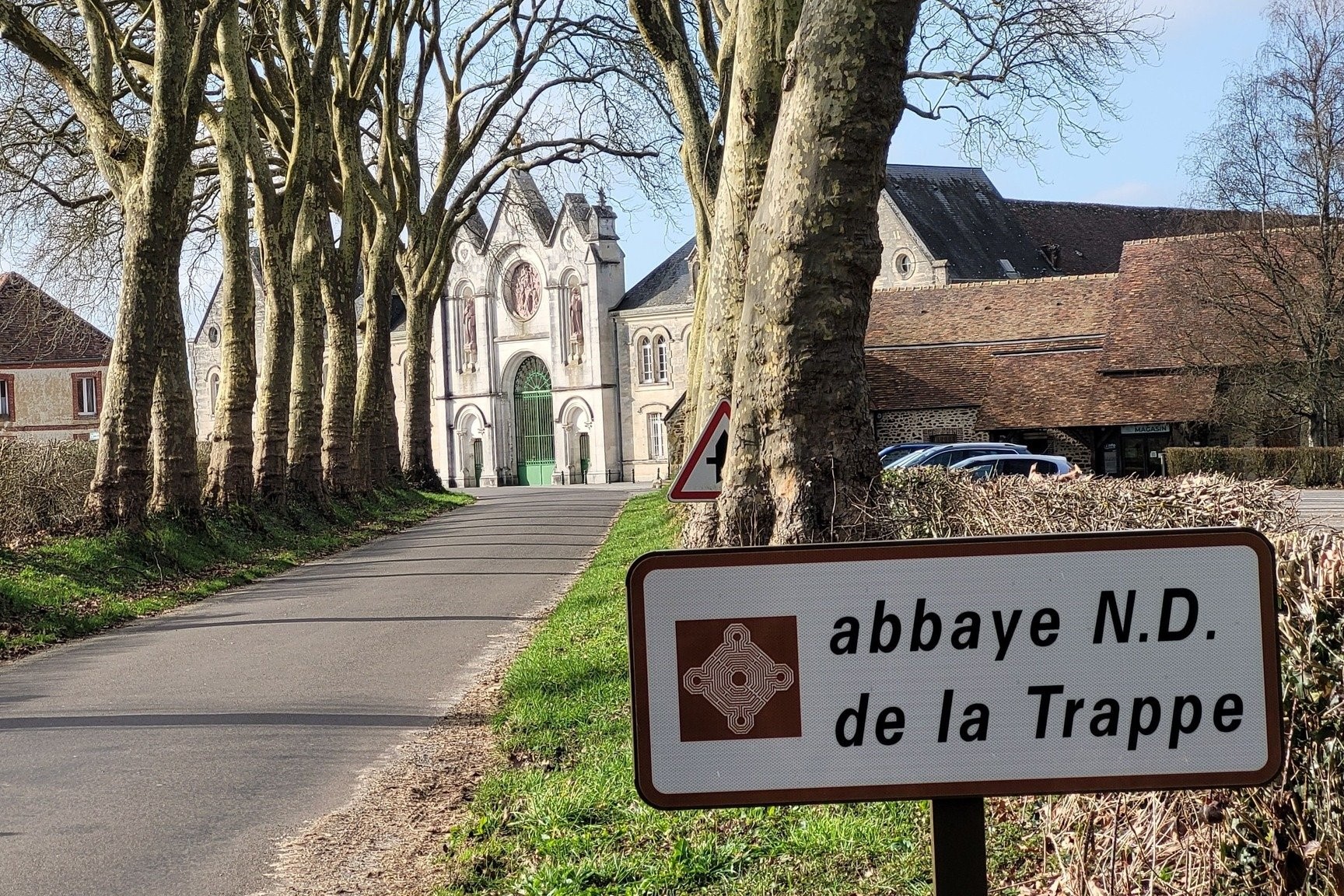 La Trappe Abbey in Normandy, France, is seen on an undated photograph. The monks announced that they may leave their monastery in 2028 -- a move that could bring to an end 900 years of Cistercian monastic presence in Soligny-la-Trappe, formerly known as "La Grande Trappe." (OSV News photo/courtesy La Trappe Abbey Facebook page)