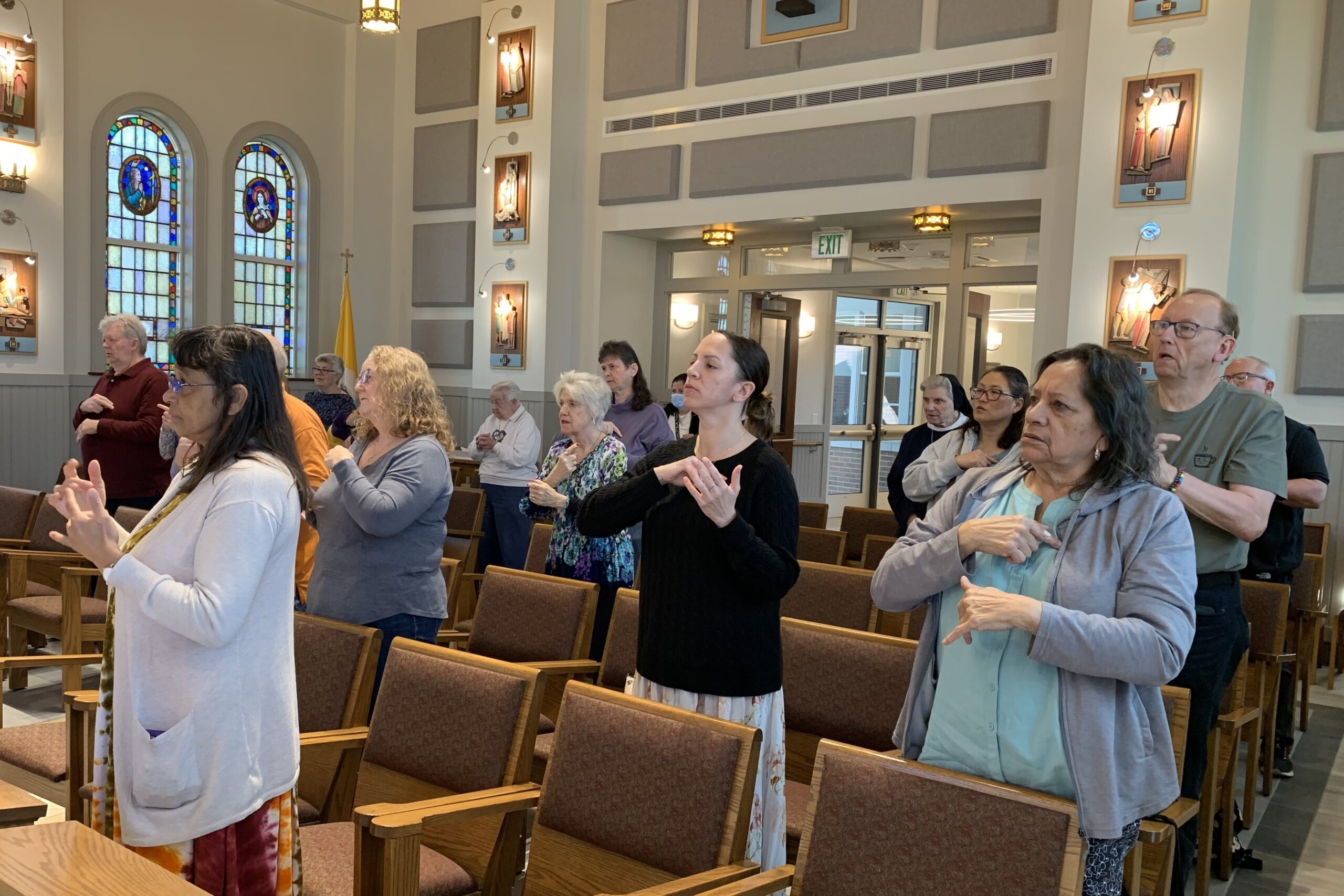 Deaf Catholics find inspiration at retreat in Stone Harbor