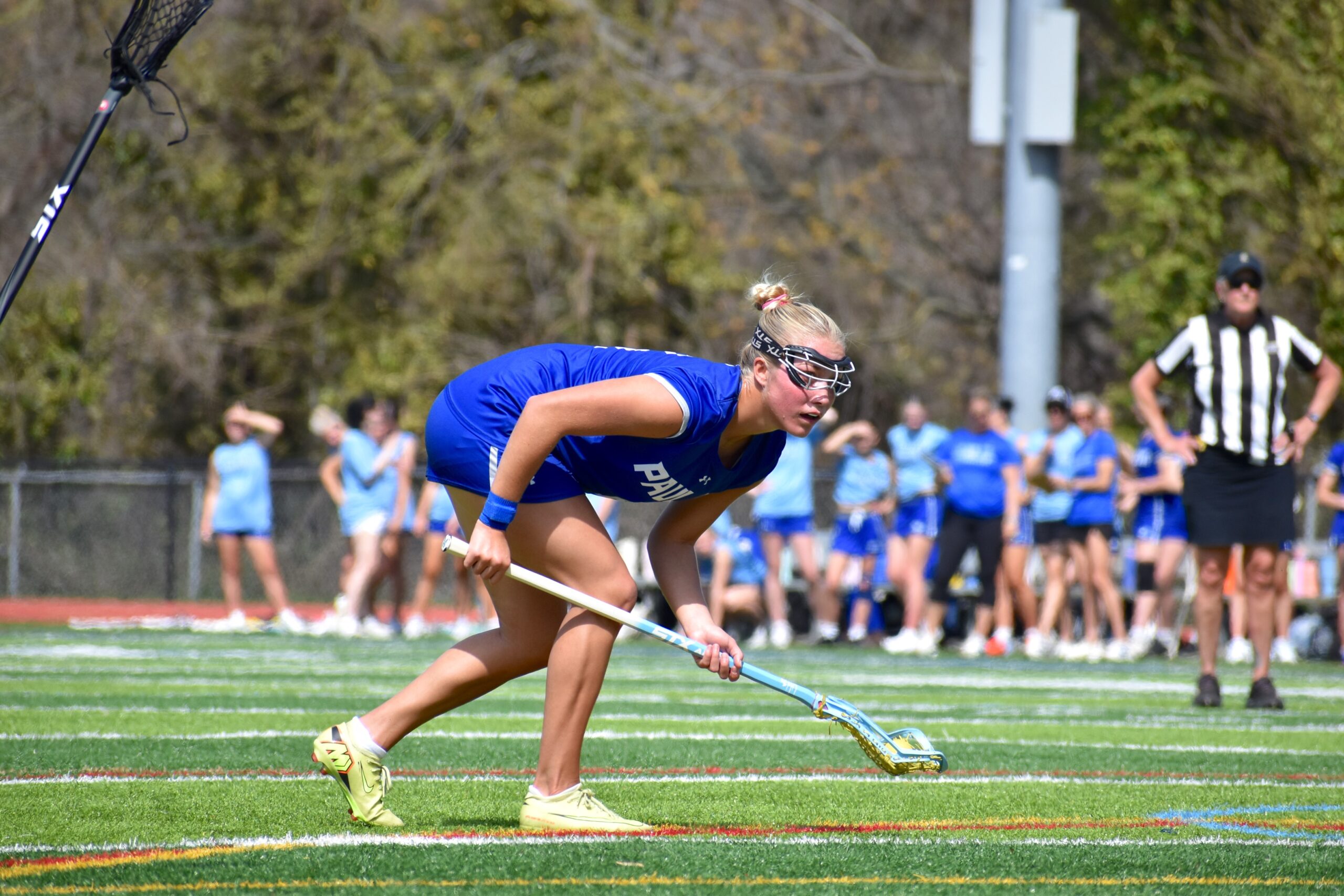 The University of North Carolina commit prepares to take an 8-meter shot during the game.