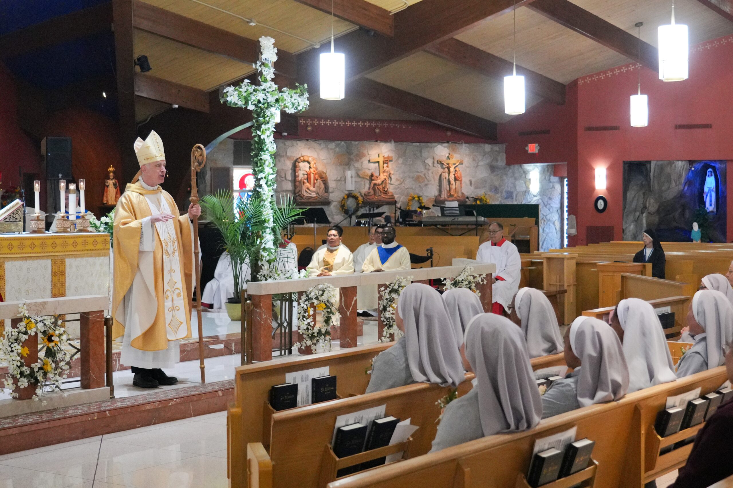 Hospitaler Sisters of Mercy 60th anniversary celebration at Saint Gianna Beretta Molla Parish in Northfield, Wednesday, April 22, 2026.