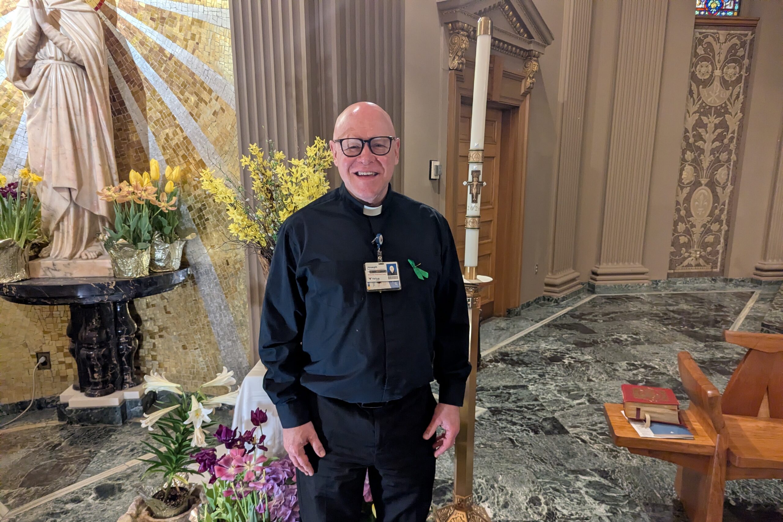 Father Joseph Monahan, TOR, reflects on life as a Franciscan, hospital chaplain