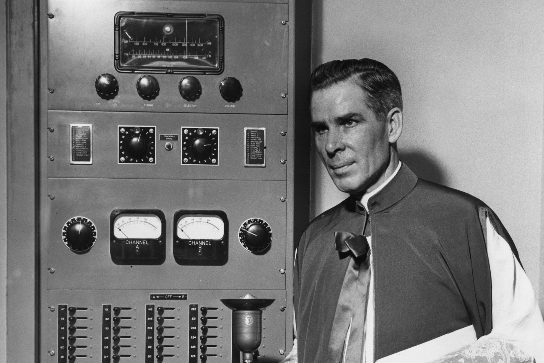 Venerable Fulton J. Sheen, pictured in an undated photo, is remembered as one of the most influential and innovative evangelists in American history. On March 25, 2026, the Dicastery for the Causes of Saints announced the beatification of Archbishop Sheen will take place on Sept. 24 in St. Louis. (OSV News file photo)