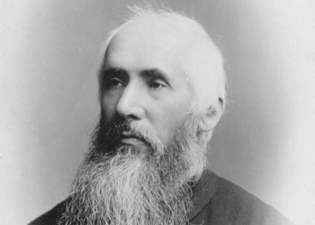 Msgr. Joseph Francis Buh is pictured in an 1889 photo. Msgr. Buh is a missionary priest who served Northeastern Minnesota and has a cause for sainthood that began in 2023. (OSV News photo/courtesy Diocese of Duluth)